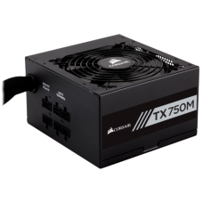CORSAIR TX SERIES TX750 WATT 80 PLUS GOLD CERTIFIED POWER SUPPLY WITH SEVEN YEARS WARRANTY